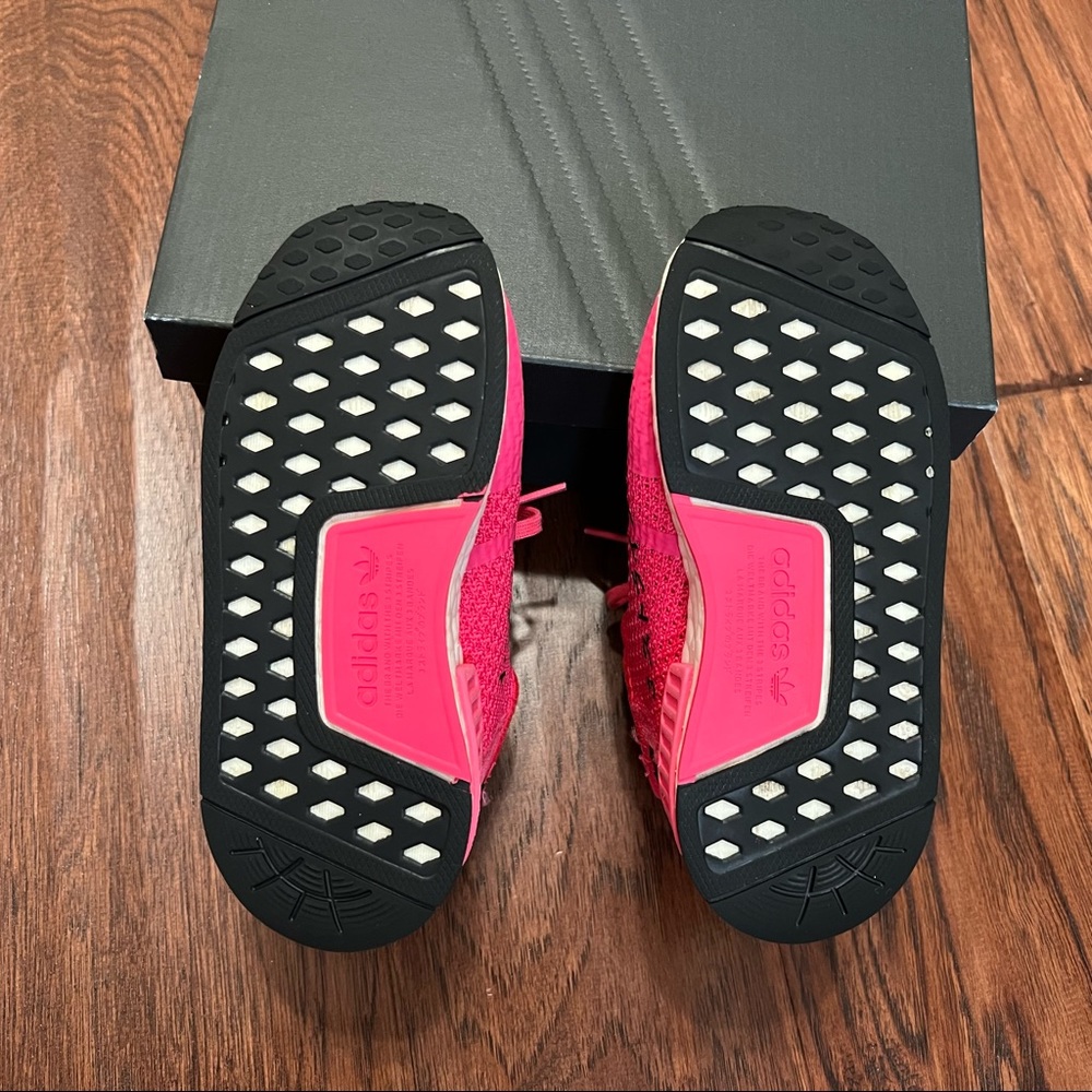 adidas Originals NMD_r1 EL 1 pink sneakers. Size 10 - Picture 6 of 11